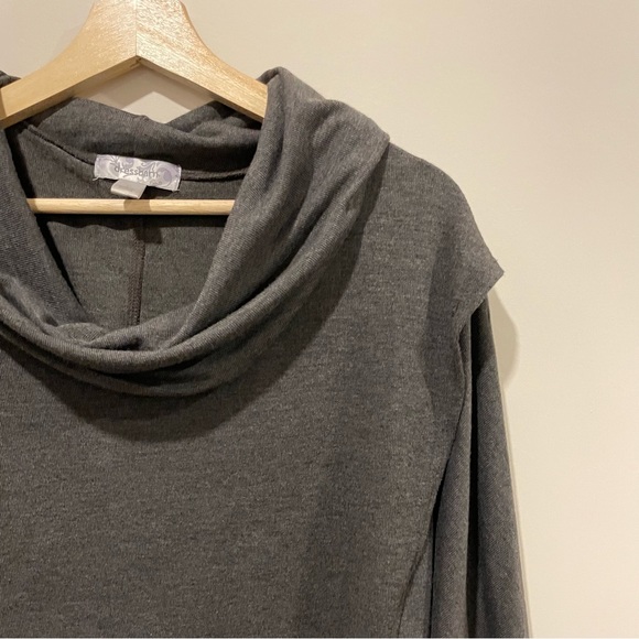 Cowl Neck Wrap Sweater - Picture 2 of 3